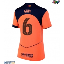 Ženski Nogometni dresi Barcelona Paez Gavi #6 Tretji 2025-26 Kratek Rokav